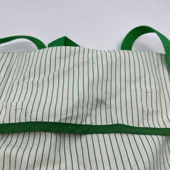 Vintage Cabbage Patch Kids Doll Carrier Backpack Straps Stripes Green White - Picture 3 of 6